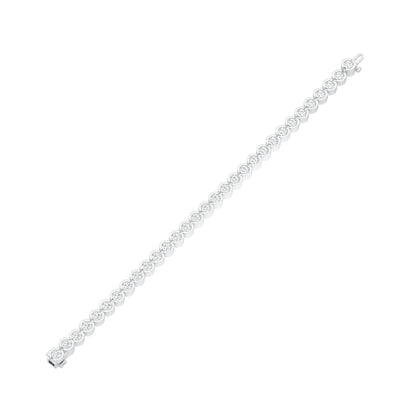 Jewelstorm Diamond Tennis Bracelet 18 KT / White Gold