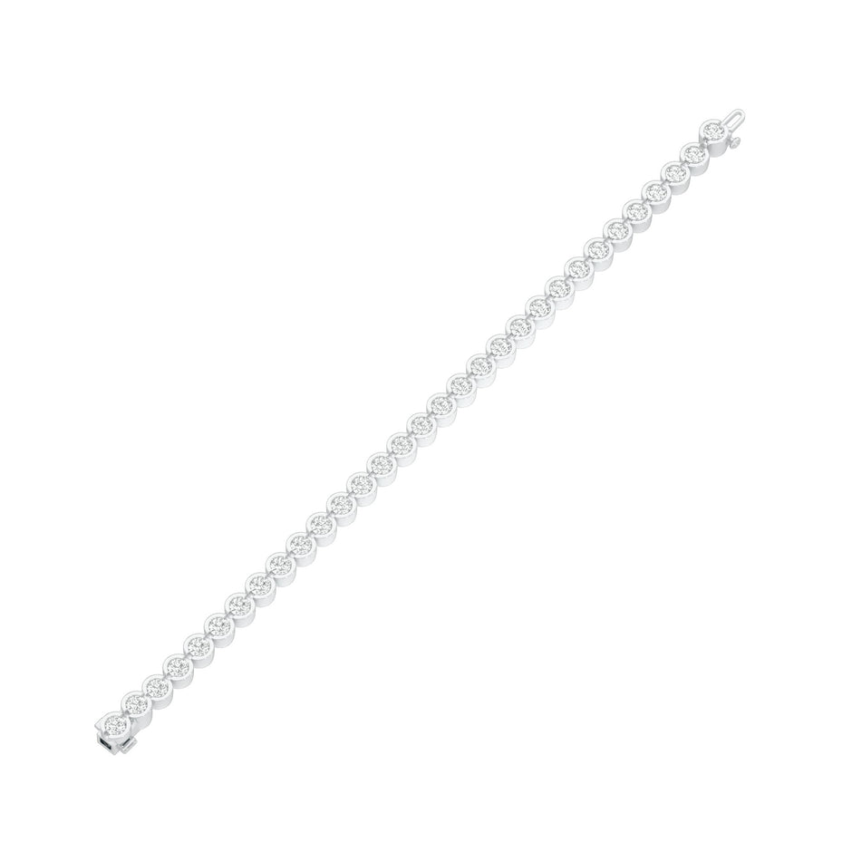 Jewelstorm Diamond Tennis Bracelet 18 KT / White Gold