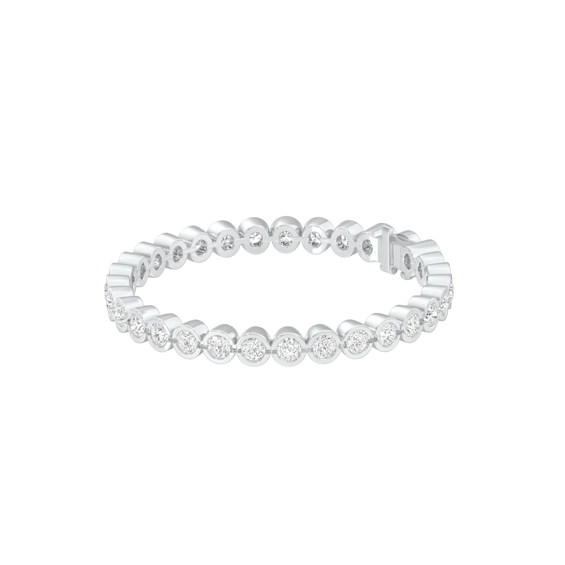 Jewelstorm Diamond Tennis Bracelet 18 KT / White Gold