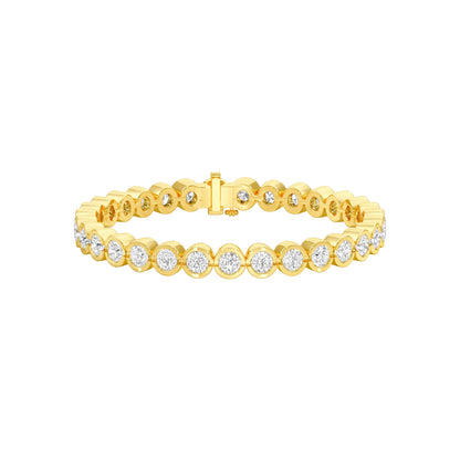 Jewelstorm Diamond Tennis Bracelet 18 KT / Yellow Gold