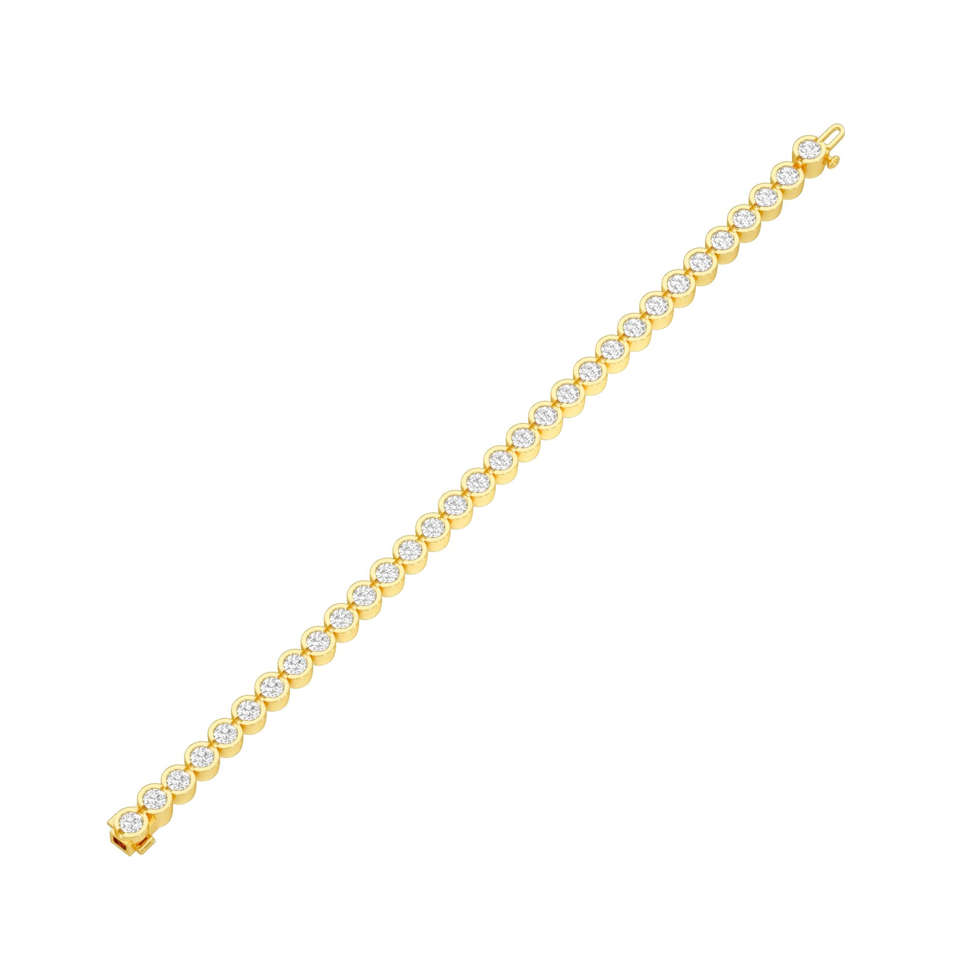 Jewelstorm Diamond Tennis Bracelet 18 KT / Yellow Gold