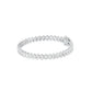The Empress Cuff Diamond Tennis Bracelet 18 KT / White Gold