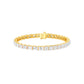 Royal Mix Diamond Tennis Bracelet 18 KT / Yellow Gold