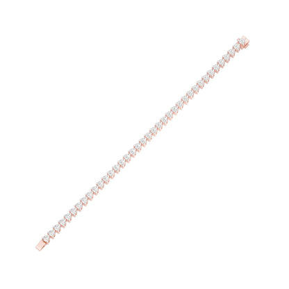 The Cut Manifesto Diamond Tennis Bracelet 18 KT / Rose Gold