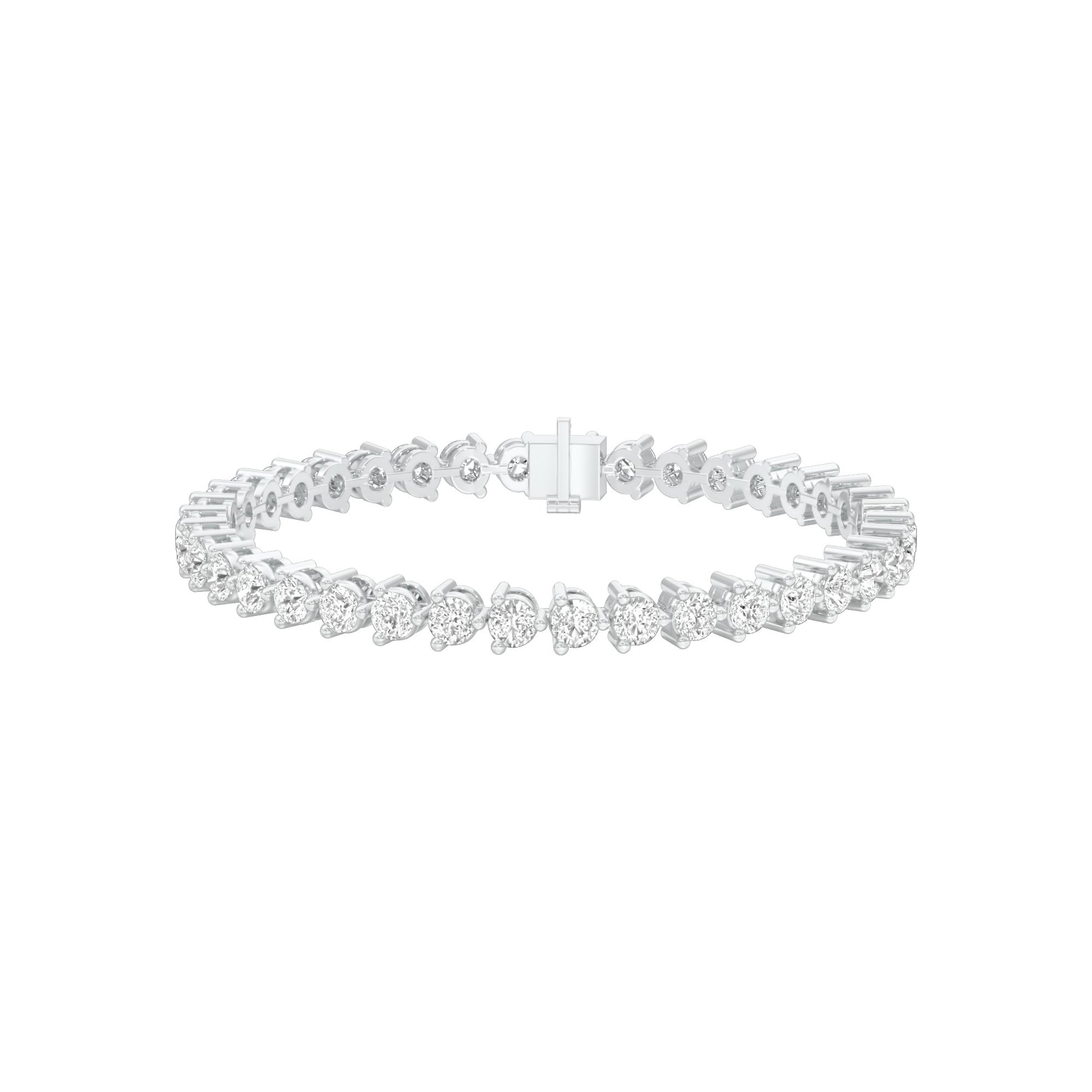 The Cut Manifesto Diamond Tennis Bracelet 18 KT / White Gold