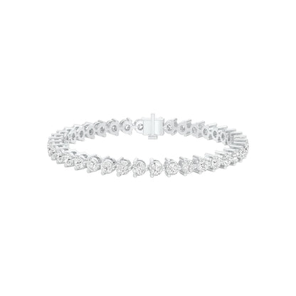 The Cut Manifesto Diamond Tennis Bracelet 18 KT / White Gold