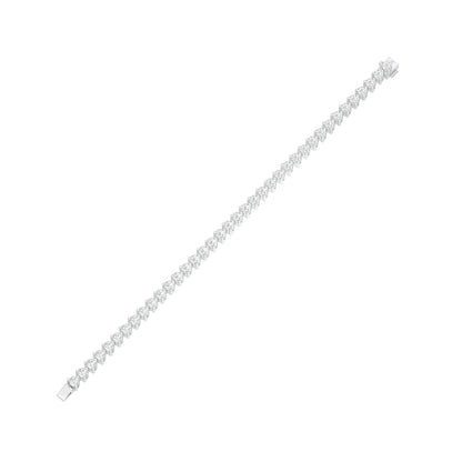 The Cut Manifesto Diamond Tennis Bracelet 18 KT / White Gold