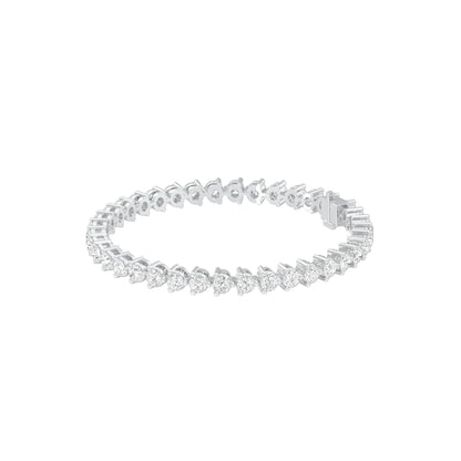 The Cut Manifesto Diamond Tennis Bracelet 18 KT / White Gold