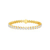 The Cut Manifesto Diamond Tennis Bracelet 18 KT / Yellow Gold