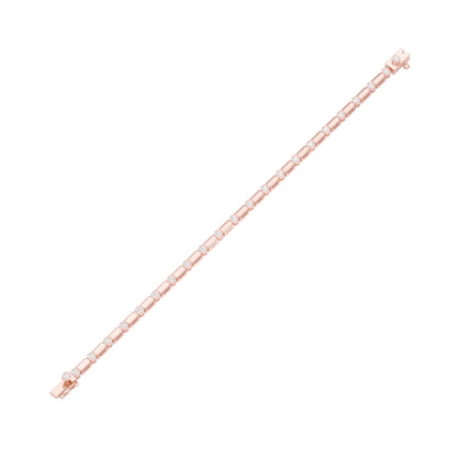 Mini Constellation Diamond Tennis Bracelet 18 KT / Rose Gold