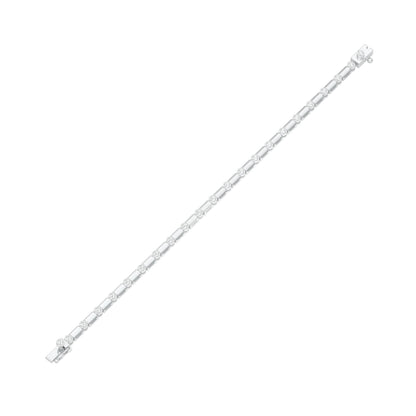 Mini Constellation Diamond Tennis Bracelet 18 KT / White Gold