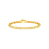 Mini Constellation Diamond Tennis Bracelet 18 KT / Yellow Gold