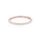 Lined In Grace Diamond Tennis Bracelet 18 KT / Rose Gold