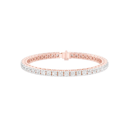 All of My Love Diamond Tennis Bracelet 18 KT / Rose Gold
