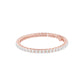 All of My Love Diamond Tennis Bracelet 18 KT / Rose Gold