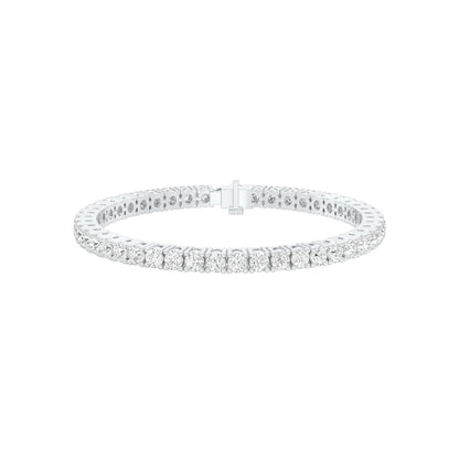 All of My Love Diamond Tennis Bracelet 18 KT / White Gold