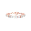 The Frame Edit Diamond Tennis Bracelet 18 KT / Rose Gold