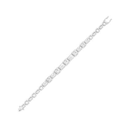 The Frame Edit Diamond Tennis Bracelet 18 KT / White Gold