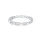 The Frame Edit Diamond Tennis Bracelet 18 KT / White Gold