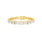 The Frame Edit Diamond Tennis Bracelet 18 KT / Yellow Gold