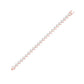 Sculpted in Symmetry Diamond Tennis Bracelet 18 KT / Rose Gold