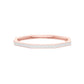 Gold and Ice Diamond Kada Bracelet 18 KT / Rose Gold