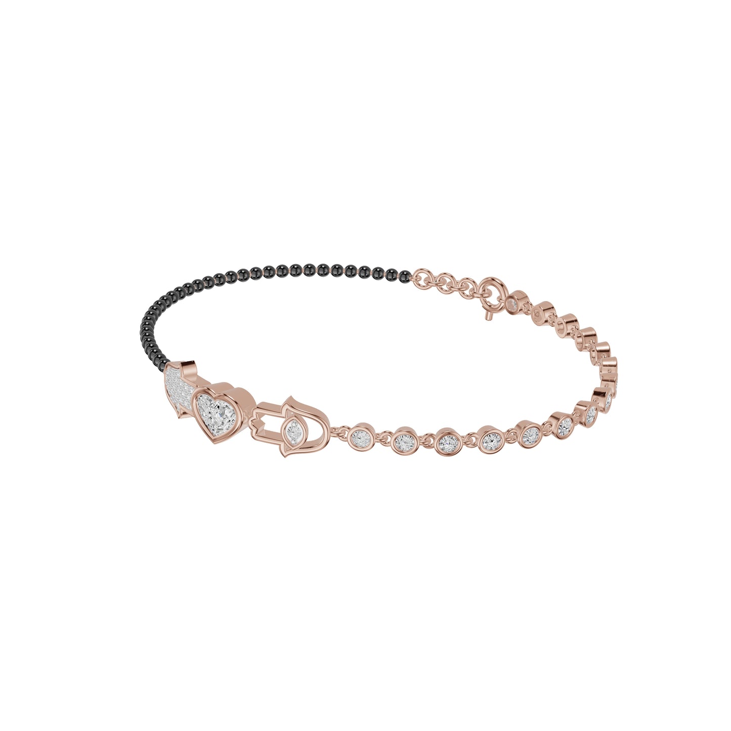 Tria Amora Diamond Mangalsutra Bracelet