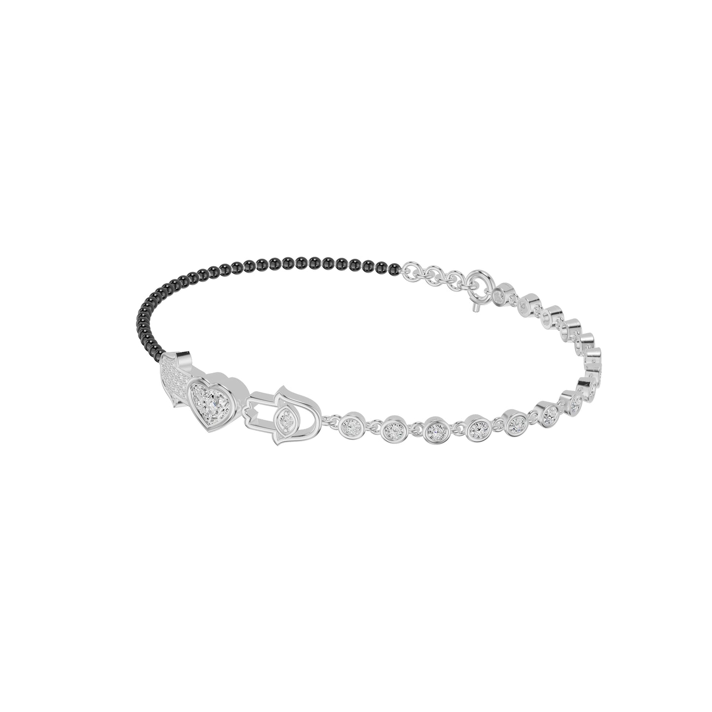 Tria Amora Diamond Mangalsutra Bracelet