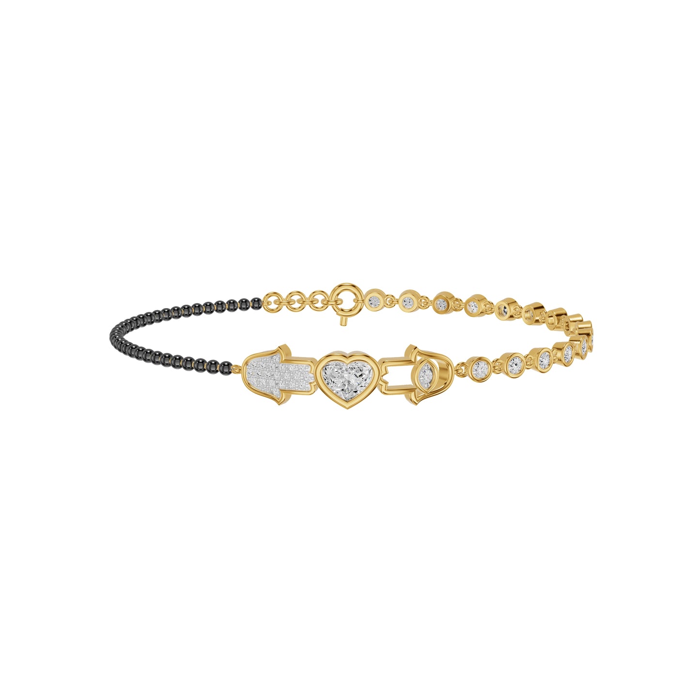 Tria Amora Diamond Mangalsutra Bracelet