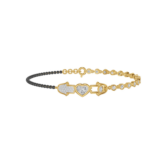 Tria Amora Diamond Mangalsutra Bracelet
