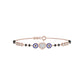 Eviliora Heart Diamond Mangalsutra Bracelet