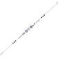 Eviliora Heart Diamond Mangalsutra Bracelet