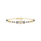 Eviliora Heart Diamond Mangalsutra Bracelet