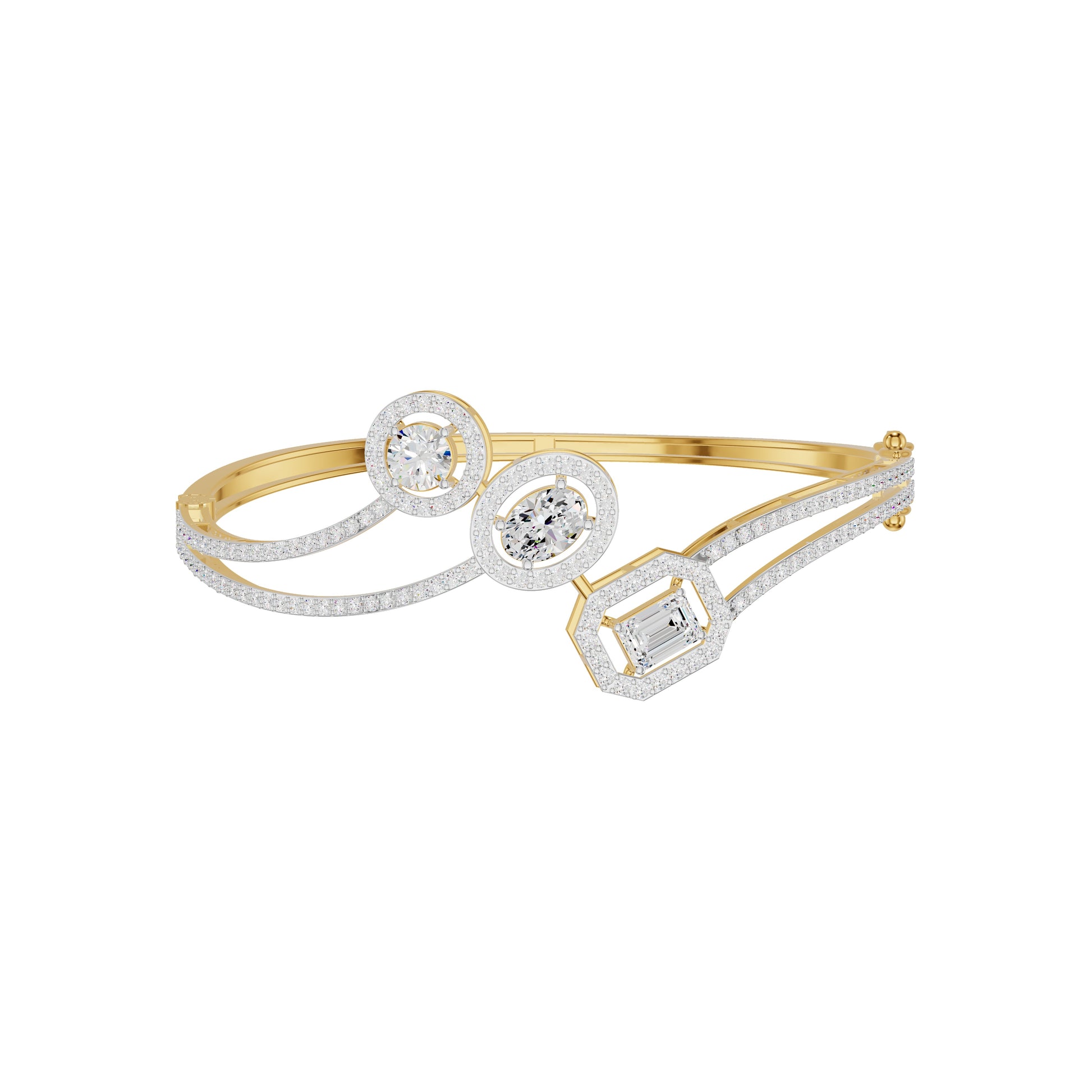 Majesty Diamond Bracelet 18 KT / Yellow Gold