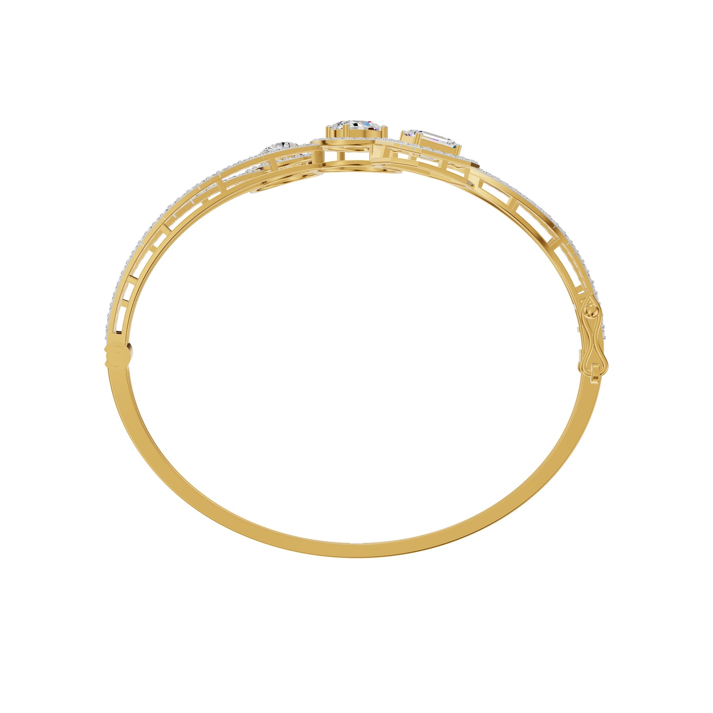 Majesty Diamond Bracelet 18 KT / Yellow Gold