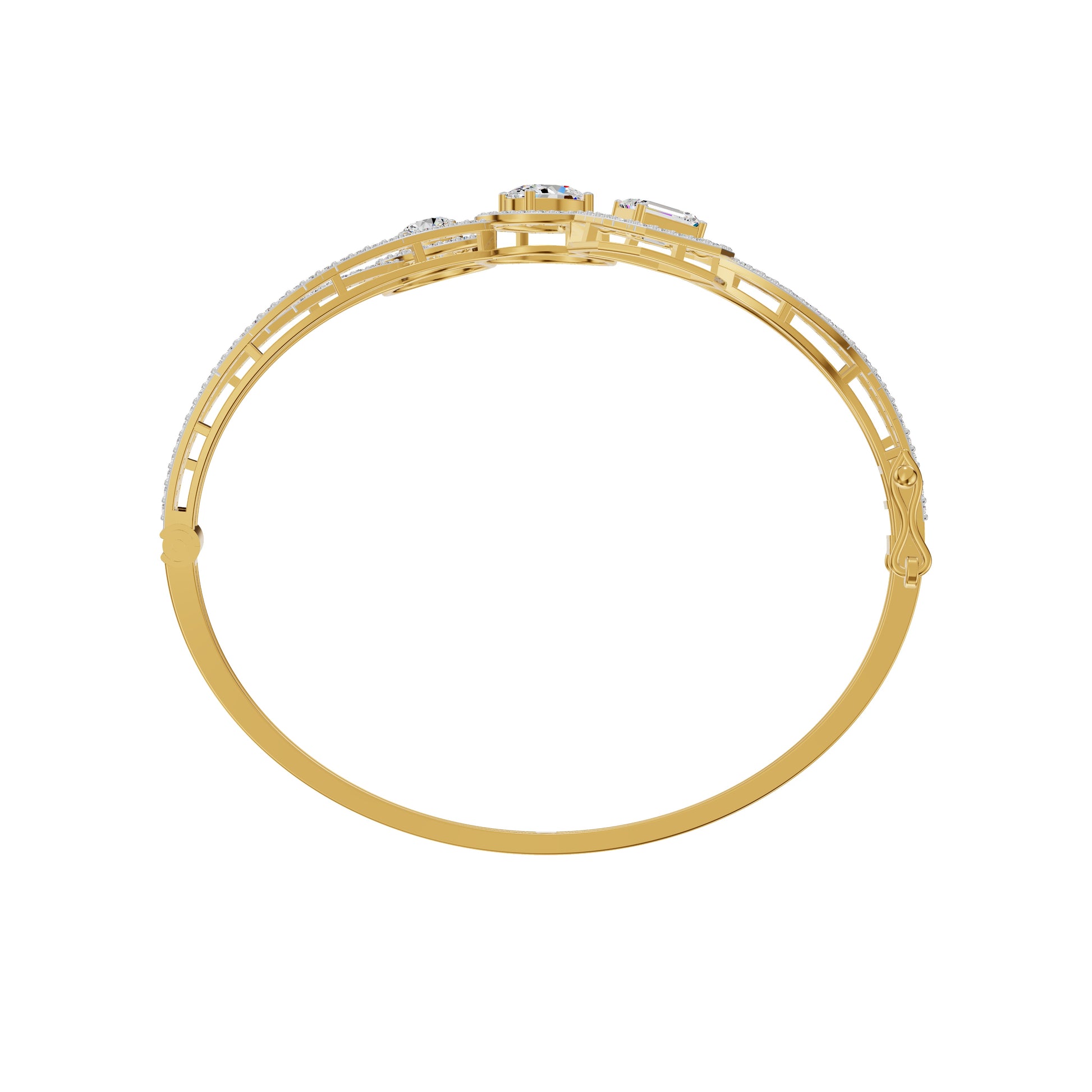 Majesty Diamond Bracelet 18 KT / Yellow Gold