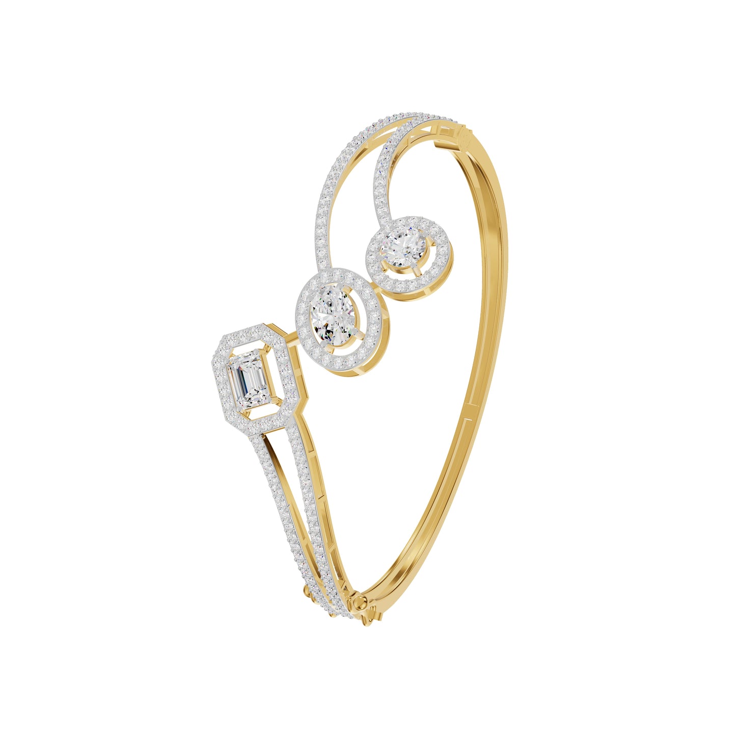 Majesty Diamond Bracelet 18 KT / Yellow Gold