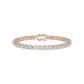 AM to Always Diamond Tennis Bracelet 18 KT / Rose Gold