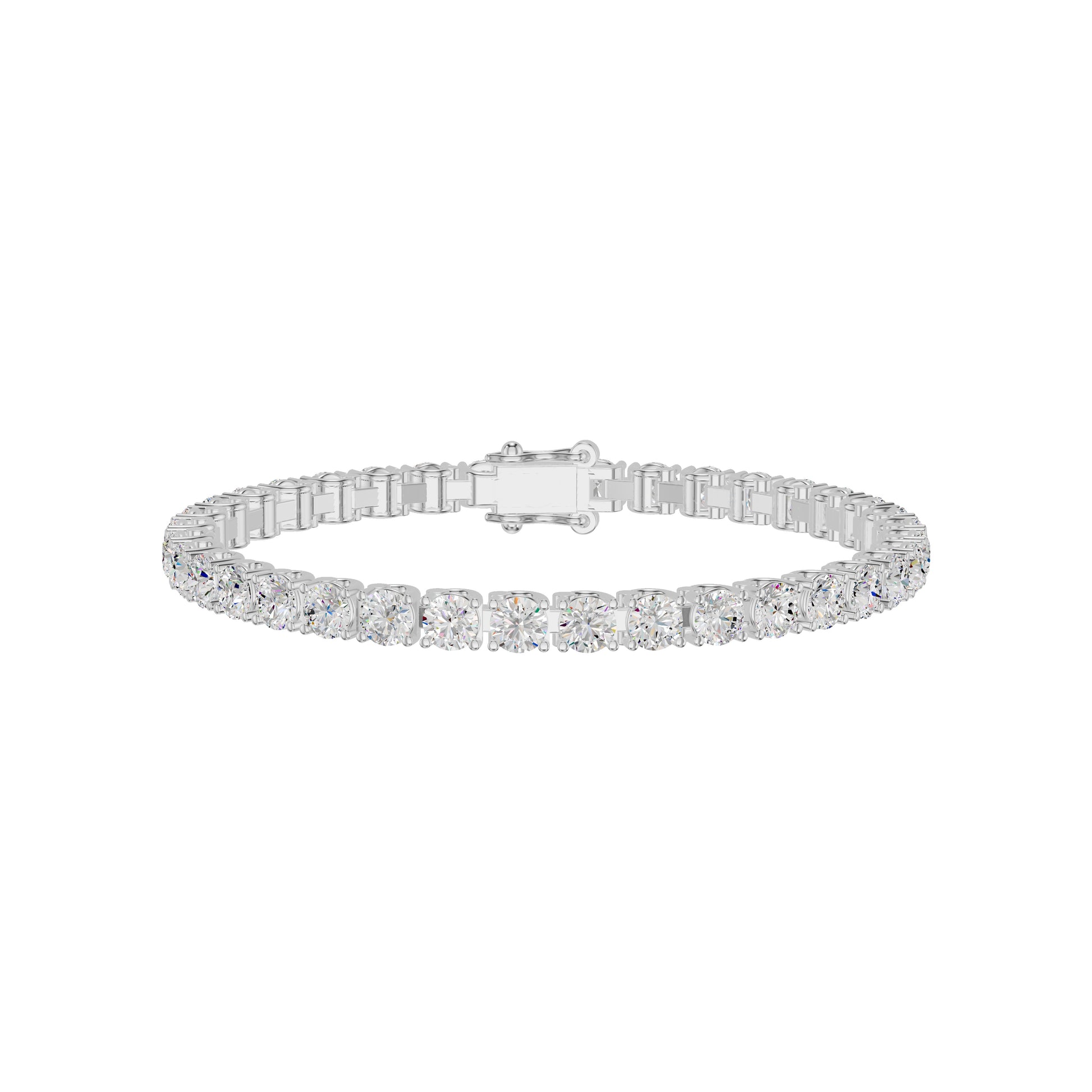 AM to Always Diamond Tennis Bracelet 18 KT / White Gold