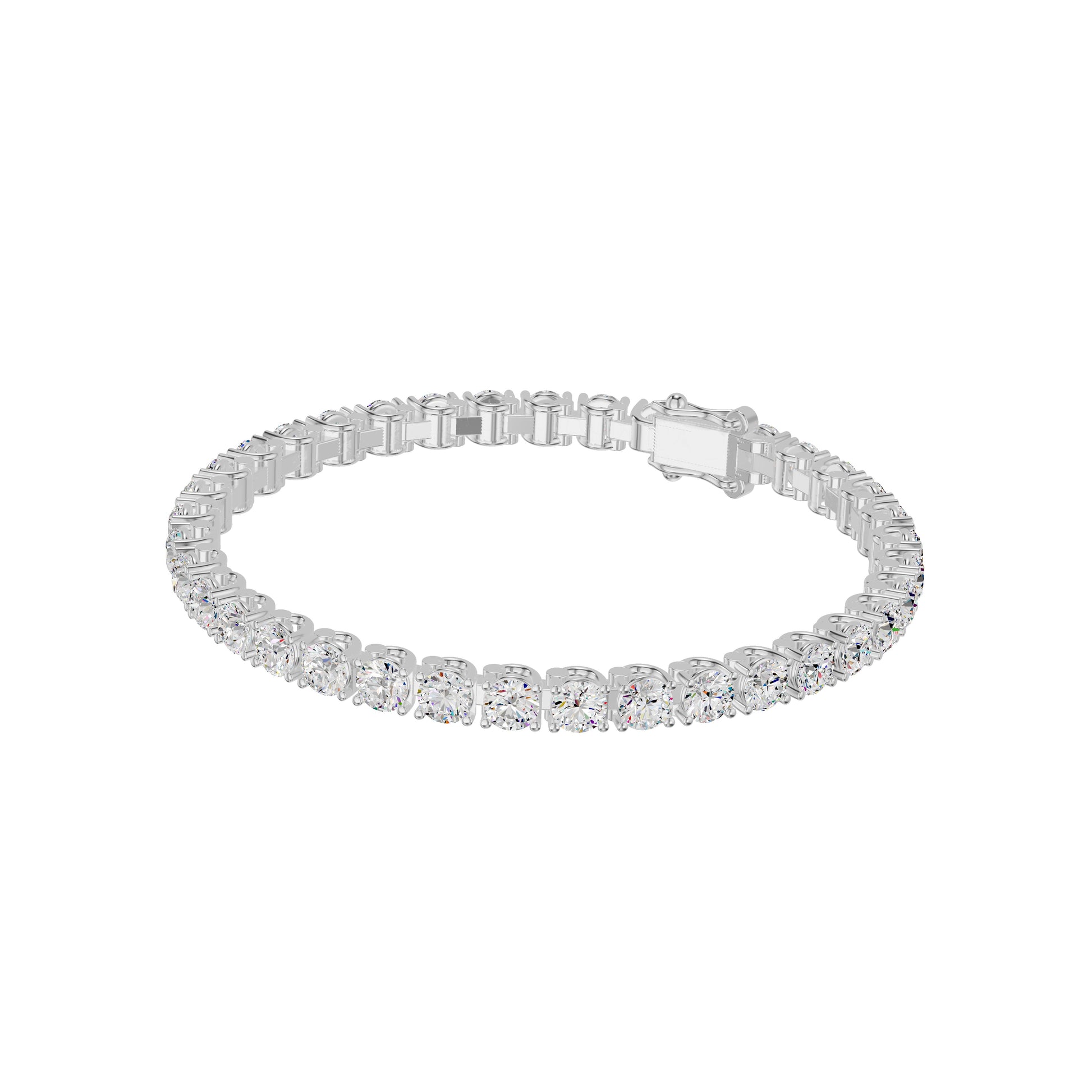 AM to Always Diamond Tennis Bracelet 18 KT / White Gold