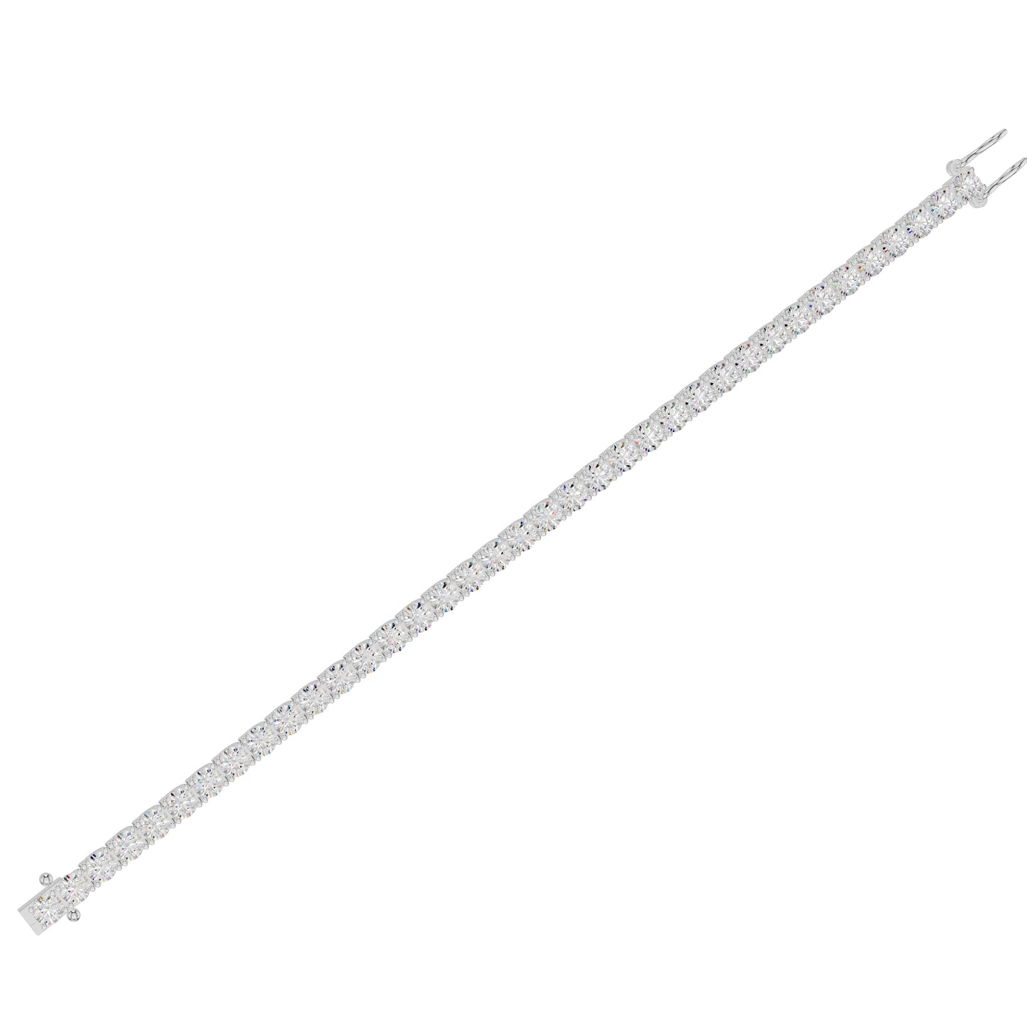 AM to Always Diamond Tennis Bracelet 18 KT / White Gold