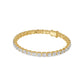 AM to Always Diamond Tennis Bracelet 18 KT / Yellow Gold