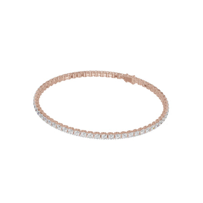 Supreme Elegance Diamond Bracelet 18 KT / Rose Gold