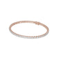 Locket & Loop Diamond Tennis Bracelet 18 KT / Rose Gold