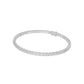Locket & Loop Diamond Tennis Bracelet 18 KT / White Gold
