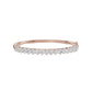 Statement Strand Diamond Kada Bracelet 18 KT / Rose Gold