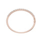 Statement Strand Diamond Kada Bracelet 18 KT / Rose Gold