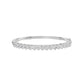 Statement Strand Diamond Kada Bracelet 18 KT / White Gold