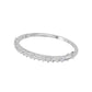 Statement Strand Diamond Kada Bracelet 18 KT / White Gold