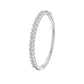 Statement Strand Diamond Kada Bracelet 18 KT / White Gold